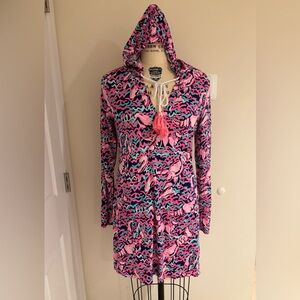 Lilly Pulitzer beach cover up dress women’s size M